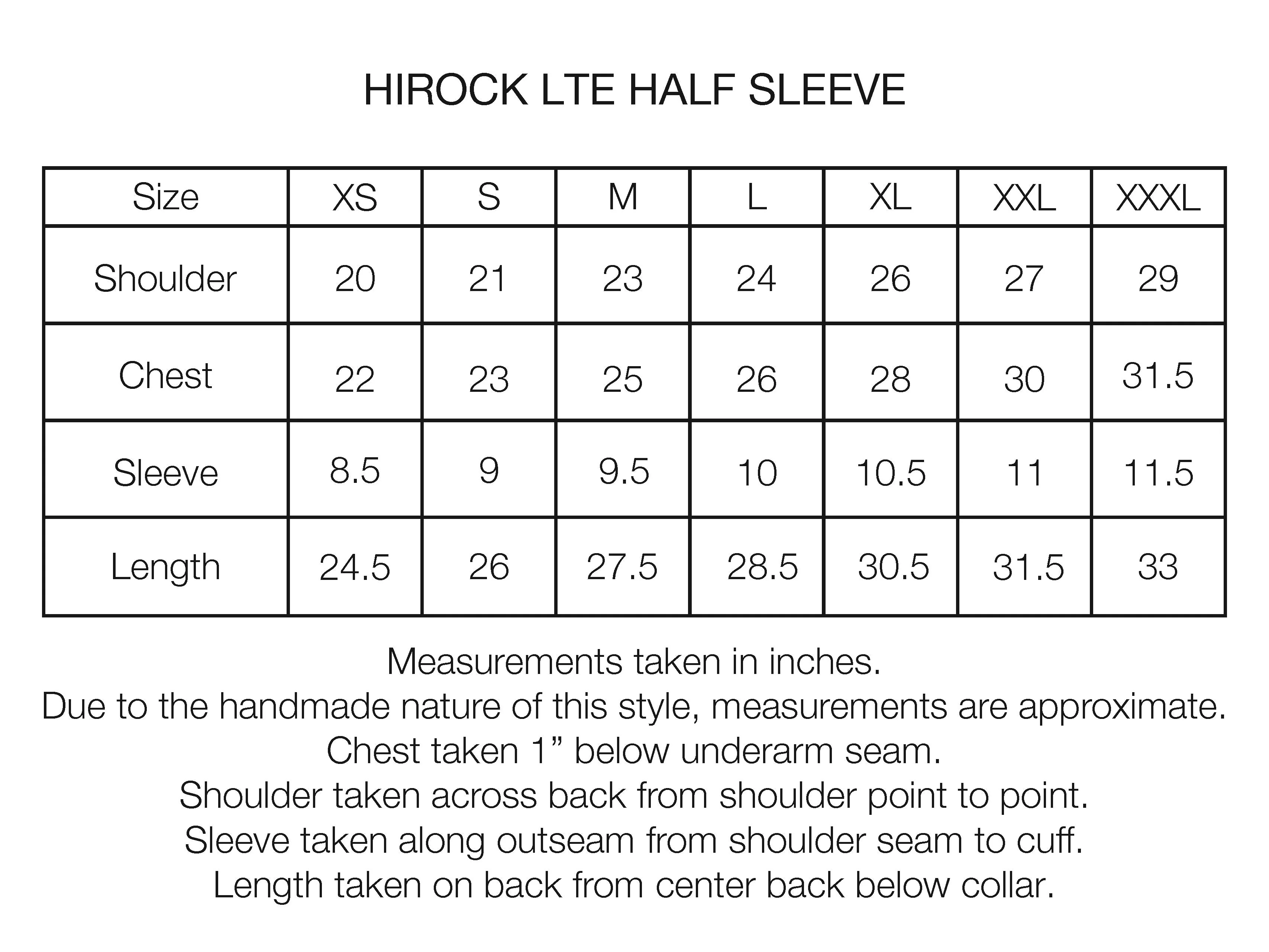 HIROCK LTE HALF SLEEVE CREWNECK - BLACK TECH COTTON LIGHTWEIGHT THERMAL - Image 6