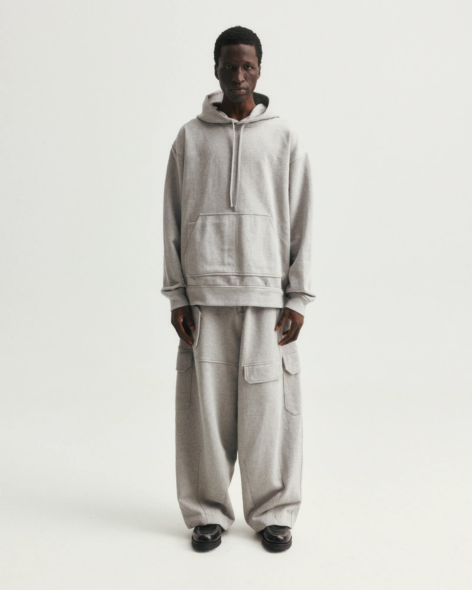 KADEN BALLOON SWEATPANT - PRACTICE HEATHER 19oz. ALL COTTON LOOPBACK TERRY FLEECE - Image 4